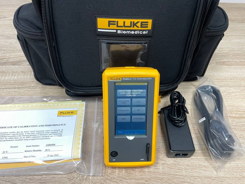Генератор сигналов пациента Fluke Biomedical ProSim 4 НОВЫЙ 2024 ГОДА С ПОВЕРКОЙ!