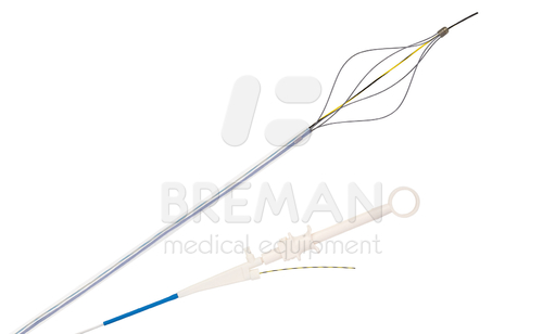 Корзина для разрушения и захвата камней "POWER-CATCH", NITINOL, 4 струны, с каналом для подачи контрастного вещества, пригодна для литотрипсии, одноразовая, диаметр 2,9 мм, длина 215 см