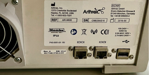 Генератор Arthrex SynergyRF 9800