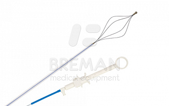 Корзина для разрушения и захвата камней NITINOL, 4 струны, с каналом для подачи контрастного вещества, не пригодна для литотрипсии, одноразовая, диаметр 1,8 мм, длина 215 см