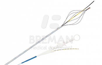 Корзина для разрушения и захвата камней NITINOL, двухпросветный, 6 струн, двухпросветная, с каналом для подачи контрастного вещества, не пригодна для литотрипсии, одноразовая, диаметр 2,7 мм, длина 215 см
